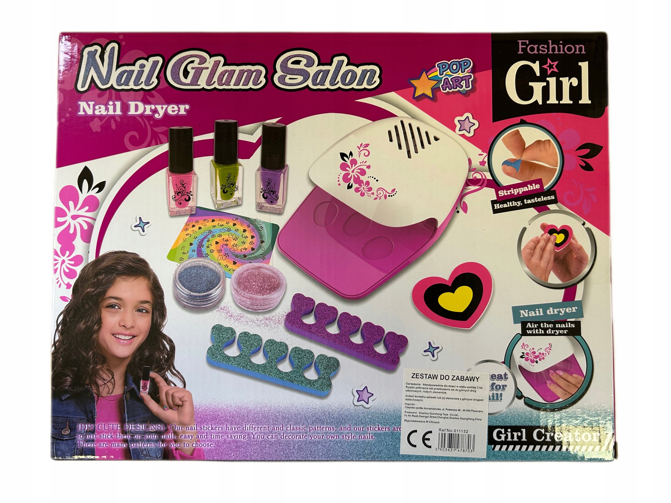 Studio paznokci z suszarką B/O