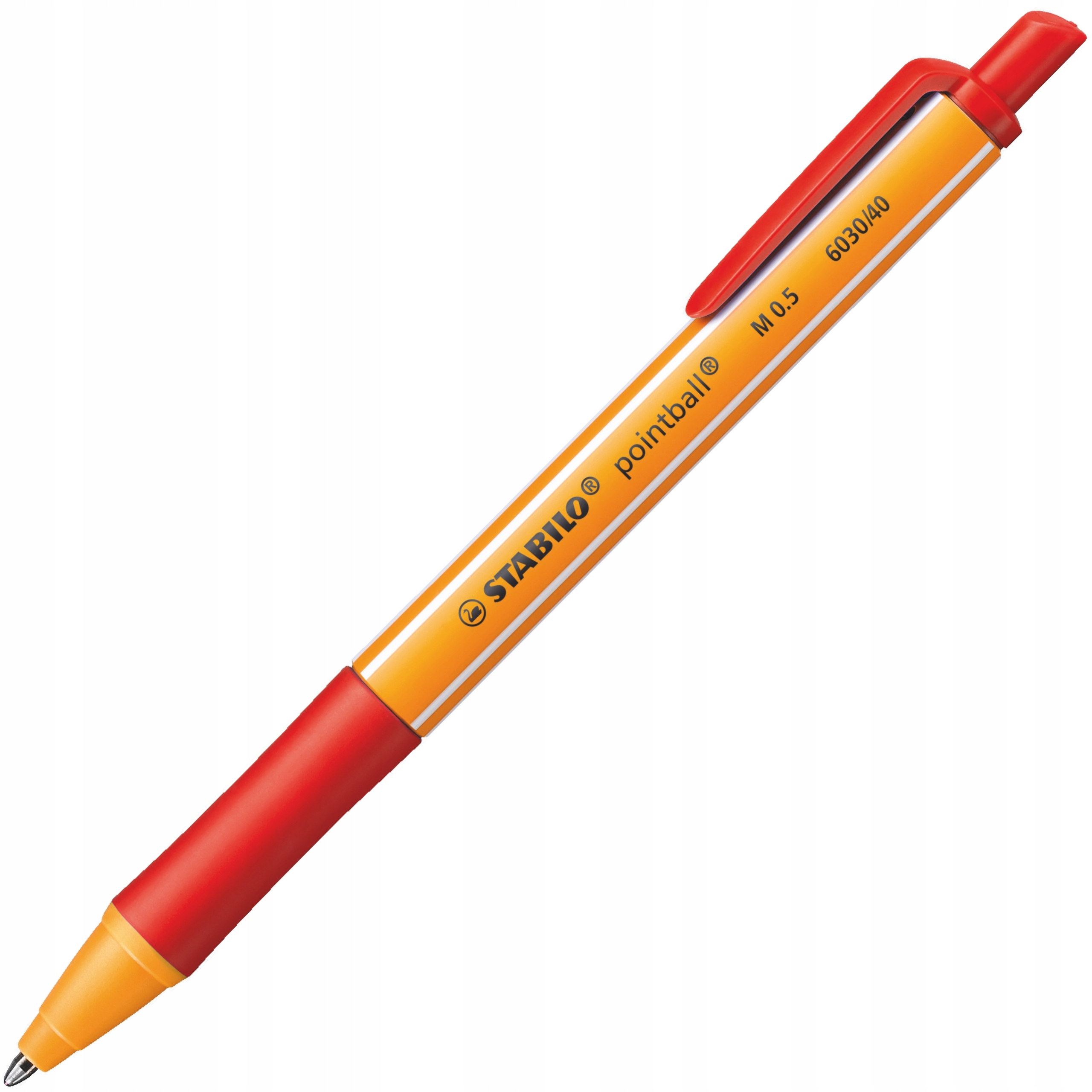 CIENKOPIS STABILO POINT CZERWONY A'10 7028