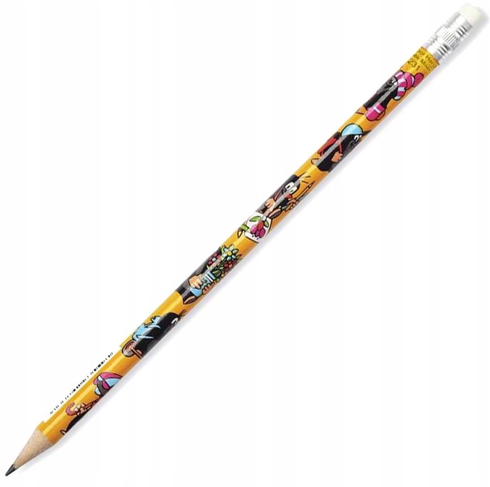 Ołówek Grafit.z Gumką Krecik 7338 A'36