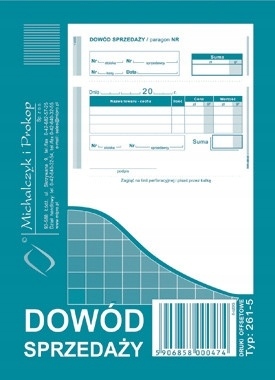 DOWÓD SPRZEDAŻY 261-5
