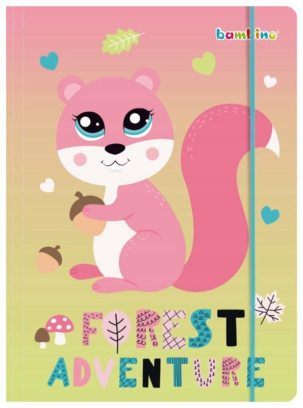 Teczka Z Gumką A4 300 G/M2 Squirrel 3482