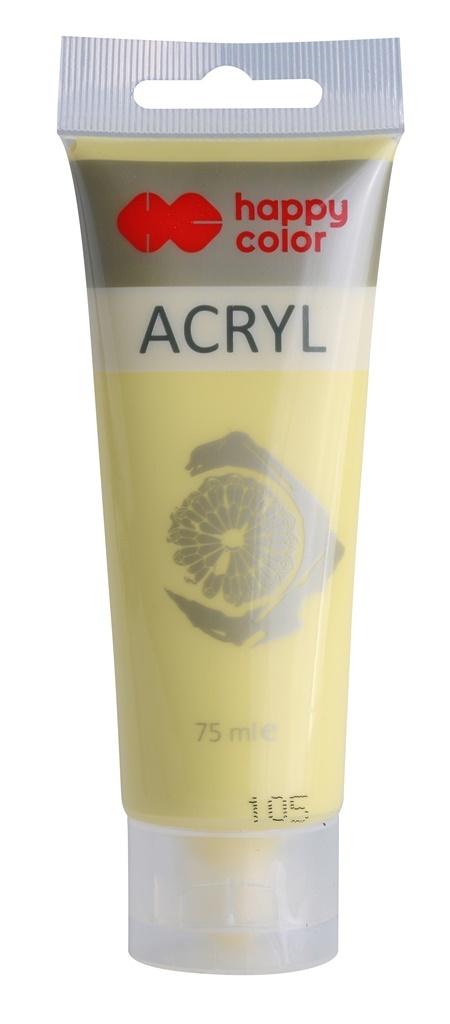 Farba Akrylowa 75 Ml Żółty Pastelowy (105) 9693