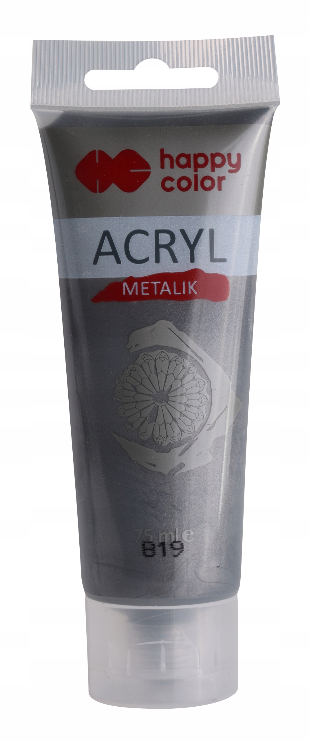 FARBA AKRYLOWA 75ML CZARNE SREBRO (819) 9808
