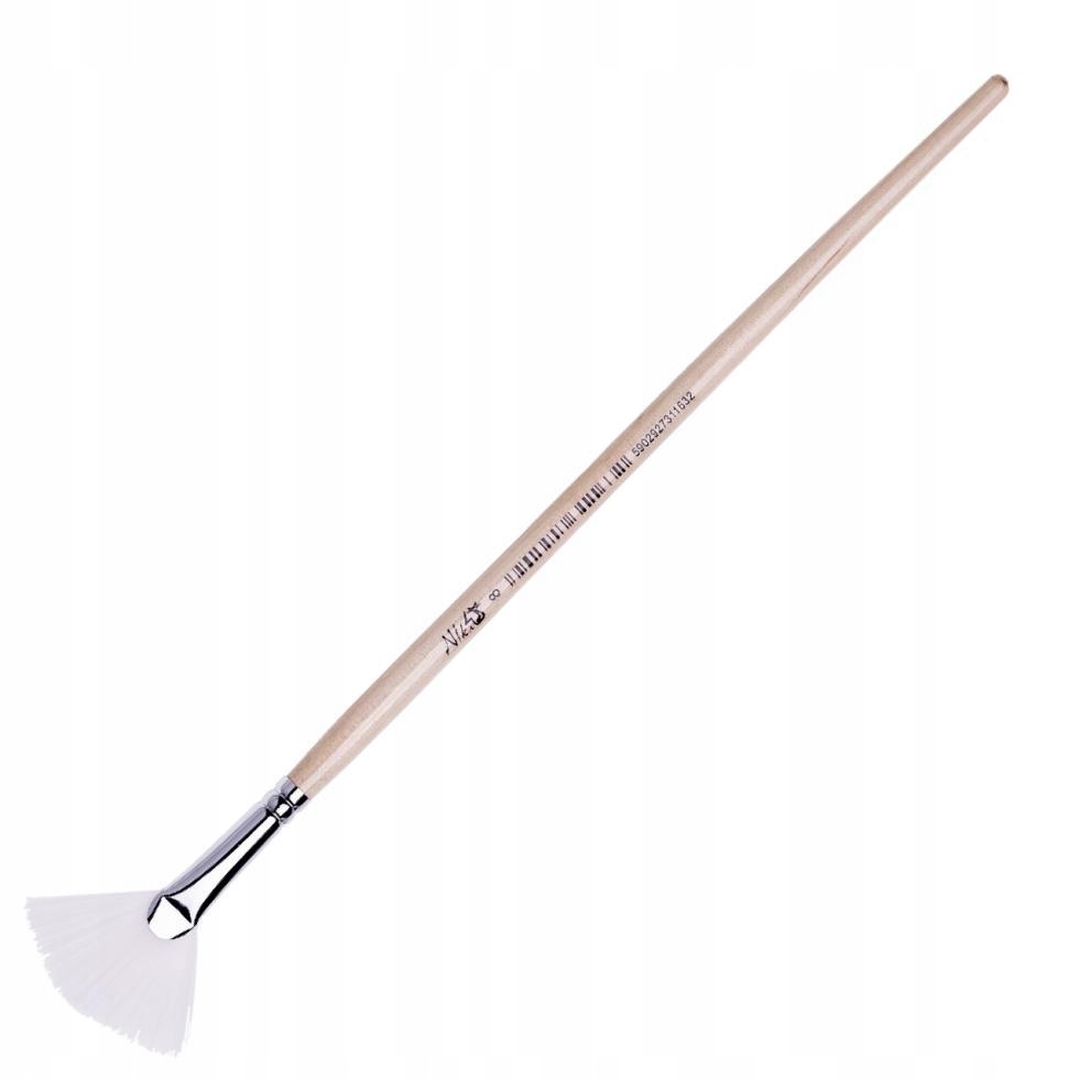 PĘDZLE NYLONOWE WACHLARZOWY NR 8 A'6