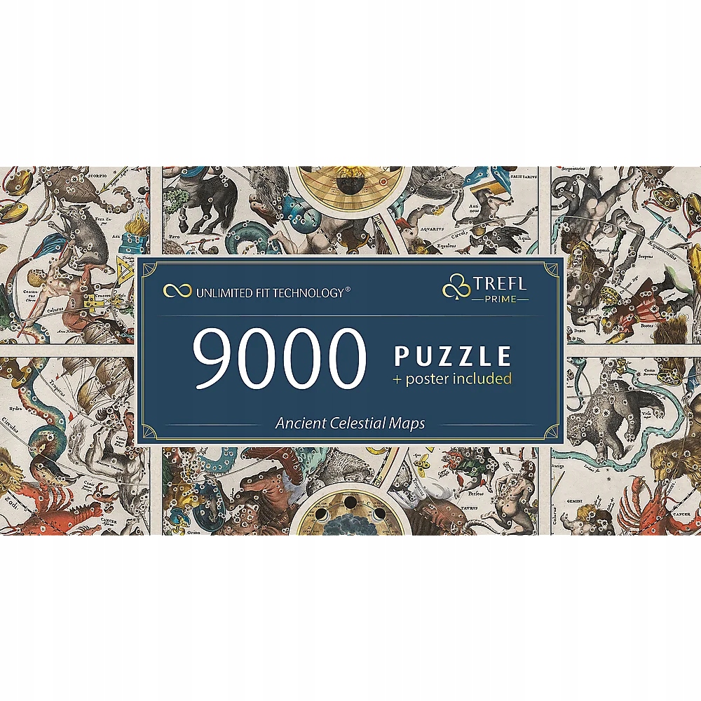 PUZZLE 9000 UFT ANCIENT CELESTIAL MAPS 81031