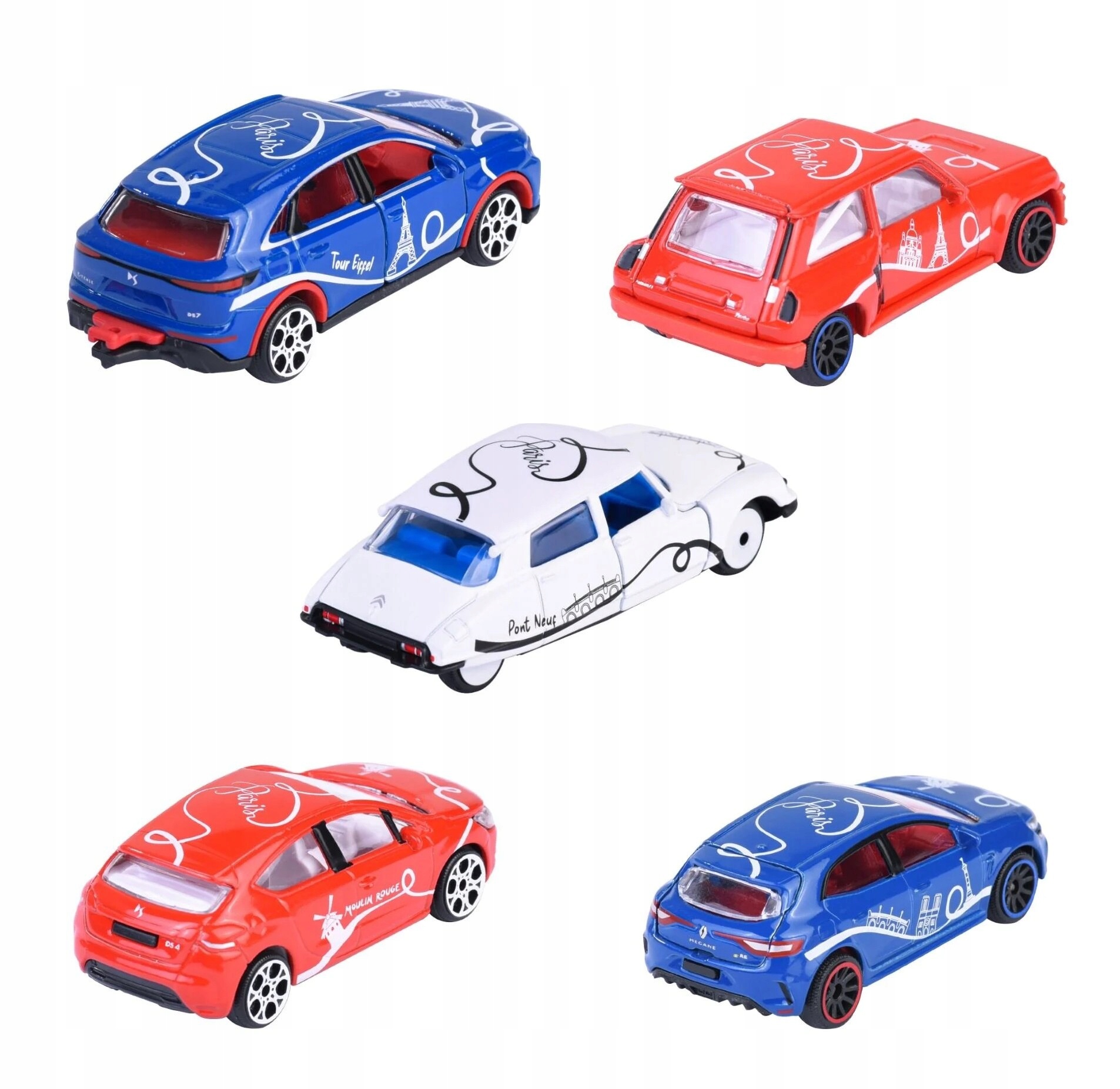 MAJORETTE FRENCH TOUCH 5 PAK 5364