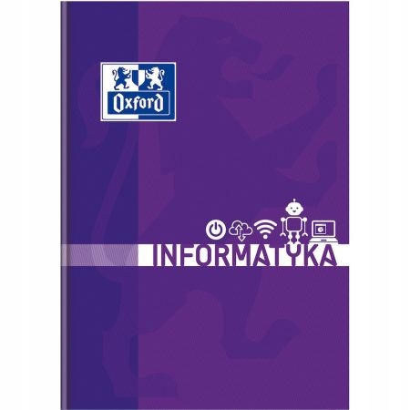 BRULION A5/80 KRATKA OXFORD INFORMATYKA 0854
