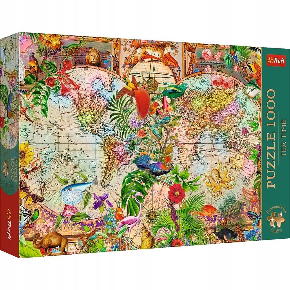 PUZZLE 1000 PREMIUM ANTYCZNA MAPA ŚWIATA 12077