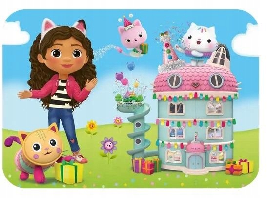 Puzzle 24 Drewniane Wesoła Gabby I Przyjacie 20268