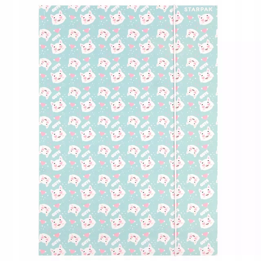 Teczka Z Gumka Pap A4 Kitty Stk Fol10 100