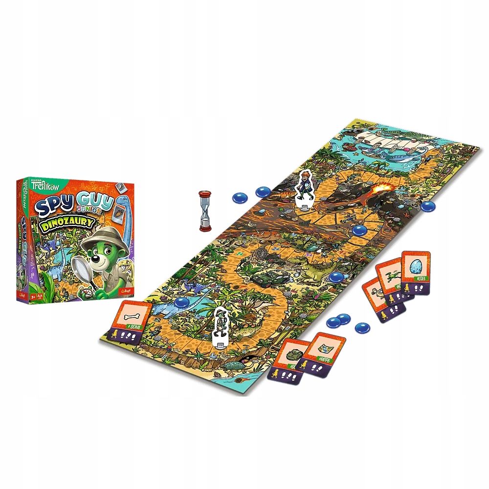 GRA RODZINNA TREFL GRA SPY GUY JUNIOR DINOZAURY