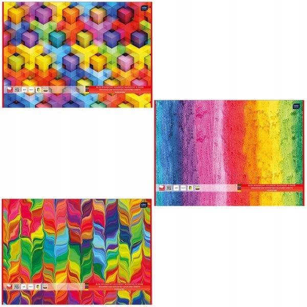 BLOK RYSUN. A3/10K KOL.80G BAR.W MASIE A'10 8311