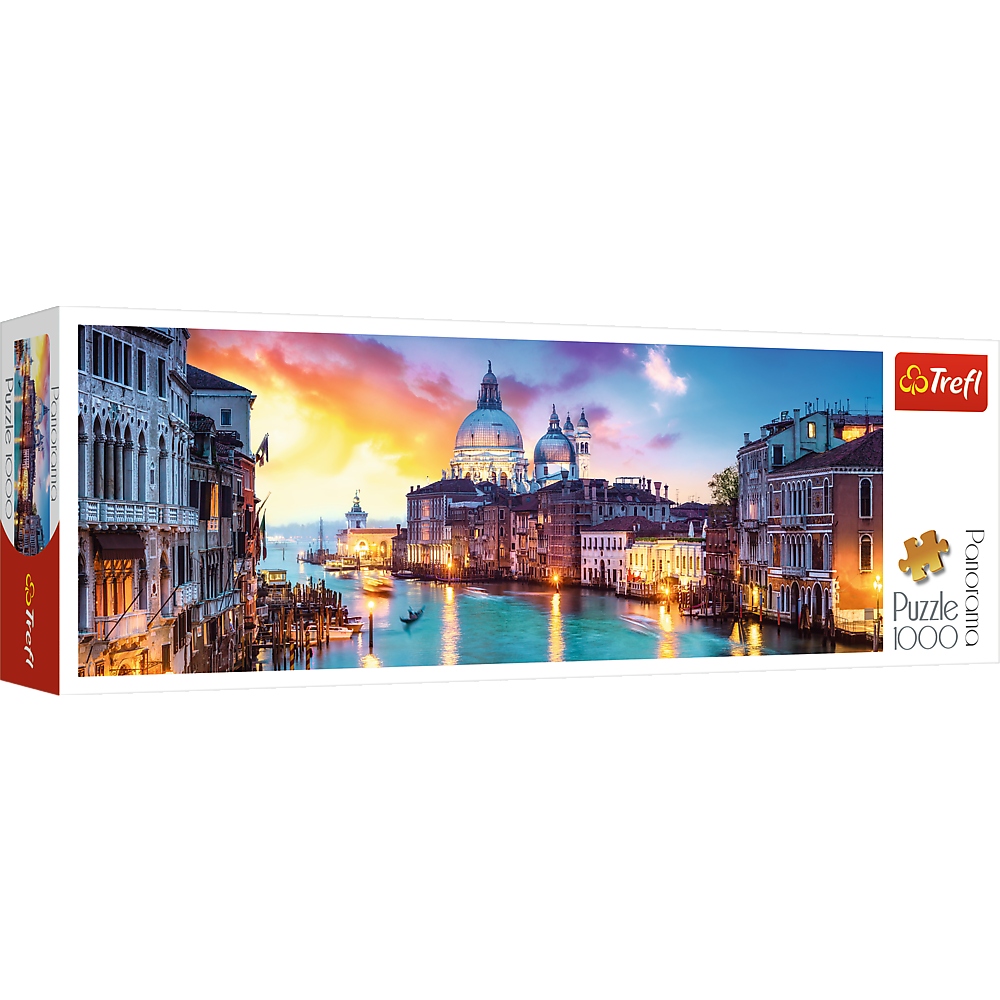Puzzle 1000 Panorama Canal Grande Wenecja 29037