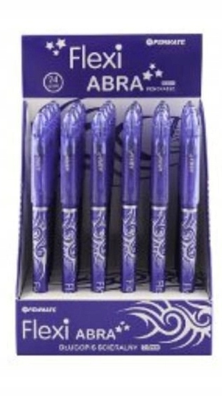 Długopis Ścieralny Flexi Abra Niebieski T7276 A'24