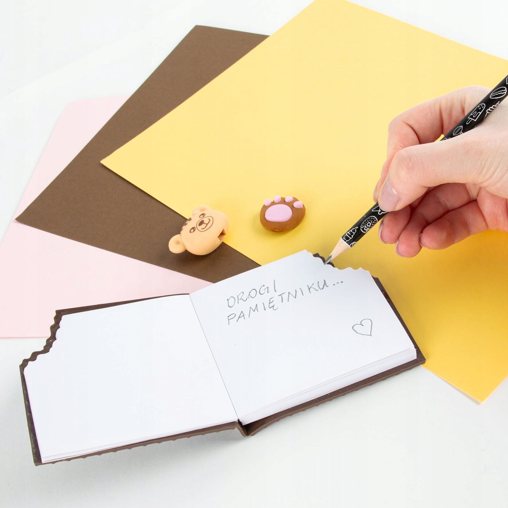 Pachnący Pamiętnik Z Akcesoria Wafelek 6981