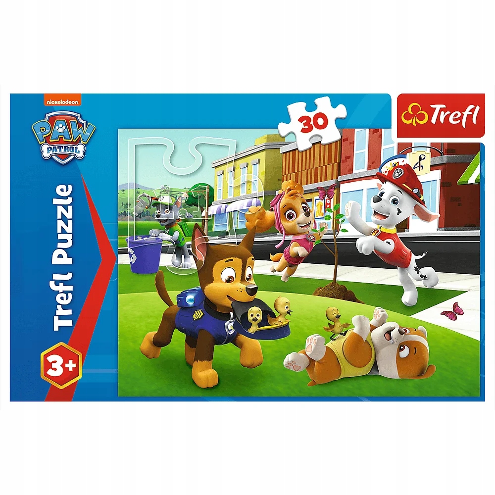 PUZZLE TREFL 30 ELEMENTÓW PSIAKI W AKCJI PSI PATROL