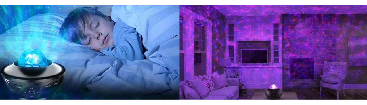 PROJEKTOR GWIAZD RZUTNIK NIEBA LAMPKA NOCNA LED GŁOŚNIK BLUETOOTH + PILOT