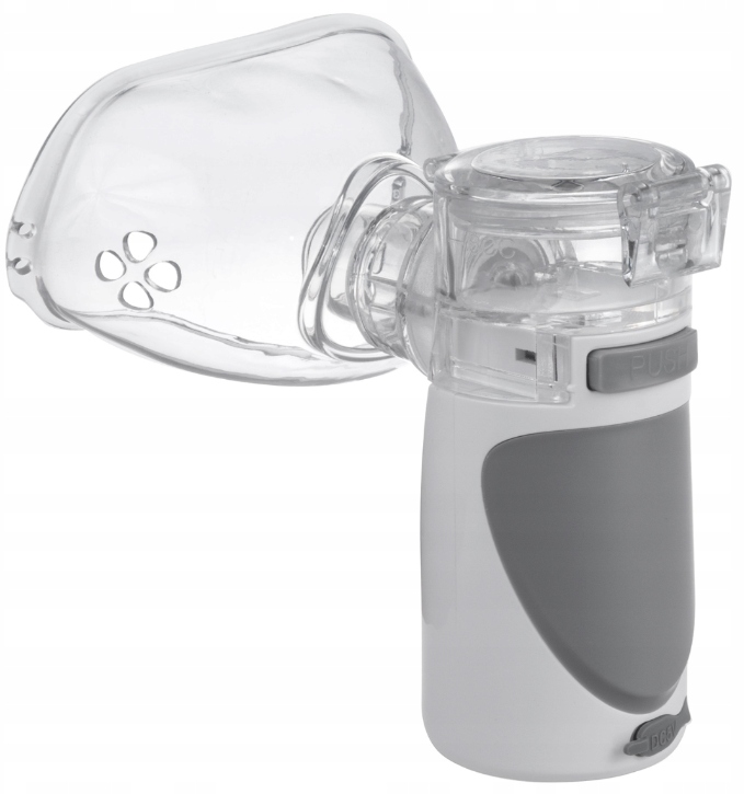 PRZENOŚNY CICHY INHALATOR NEBULIZATOR DLA DZIECI DOROSŁYCH 2 MASKI PROMEDIX