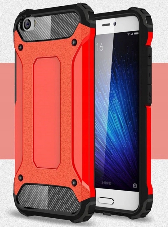 Pancerne Etui Pokrowiec Plecki Do Xiaomi Redmi 4A Twarde Armor Case Czarne