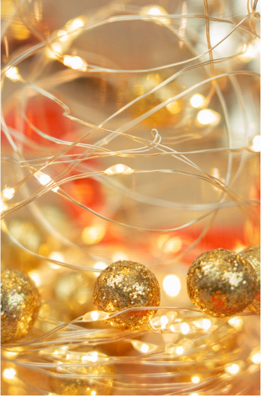 LAMPKI DRUCIKI 100 LED NA BATERIE BIAŁE CIEPŁE 10M