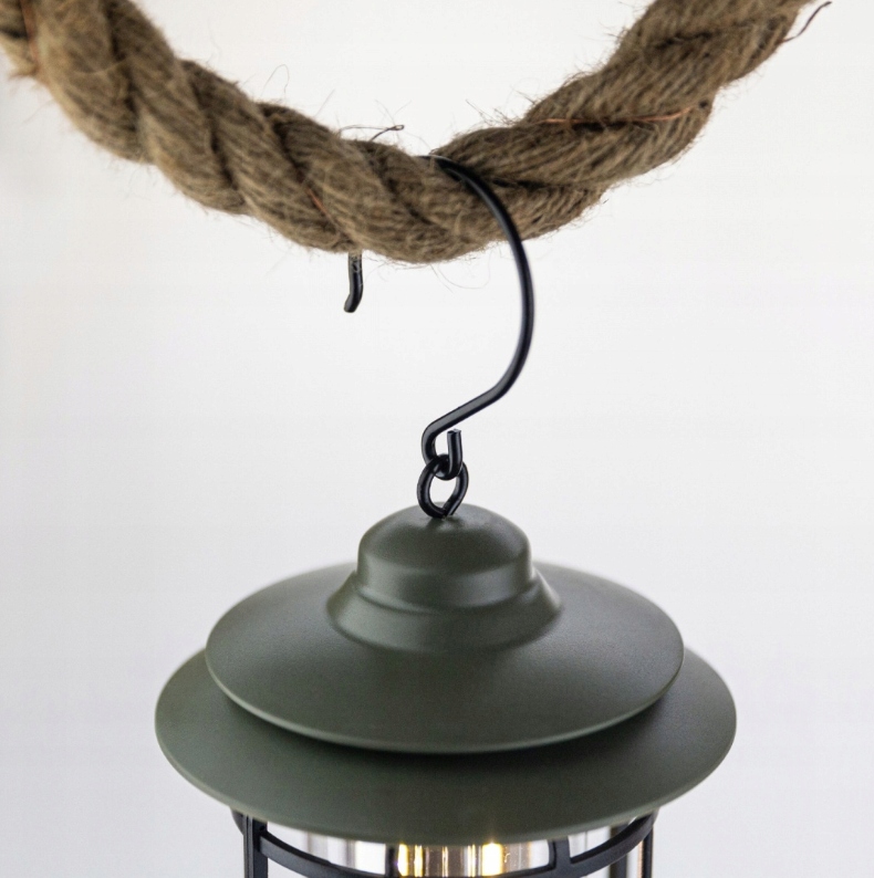 Lampa Akumulatorowa Latarnia Kempingowa LED USB-C