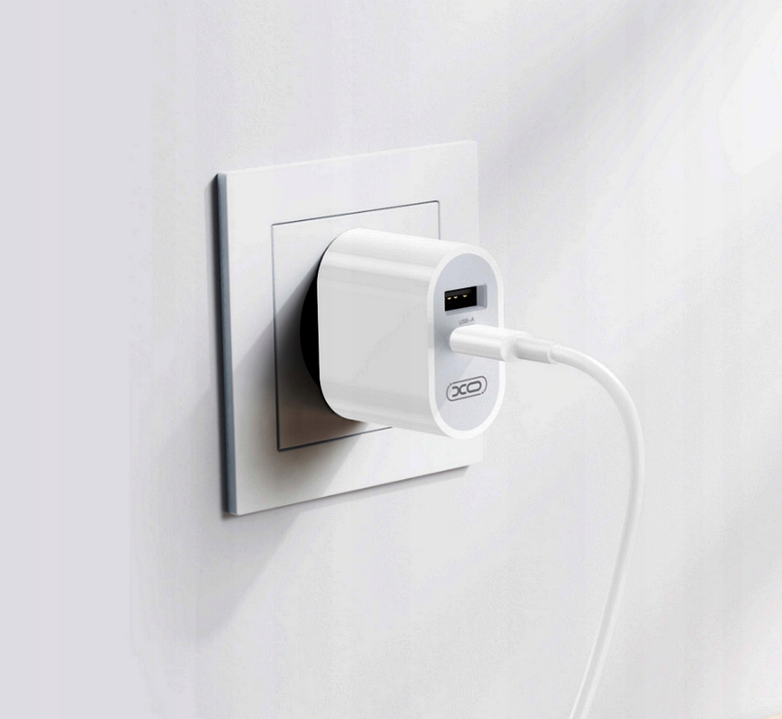 Ładowarka Sieciowa USB + USB TYP C XO L97 Kabel