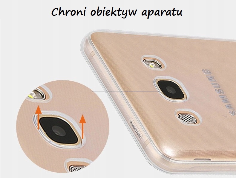 Etui do Samsung J3 J310 2016 Case Plecki Przezroczyste Bezbarwne Elastyczne