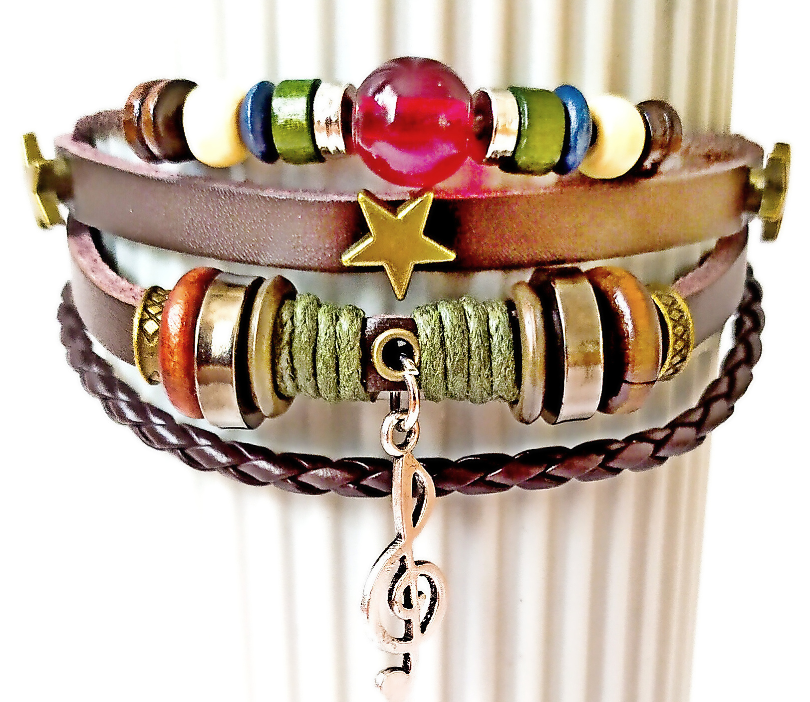 Bransoletka Męska Klucz Wiolinowy