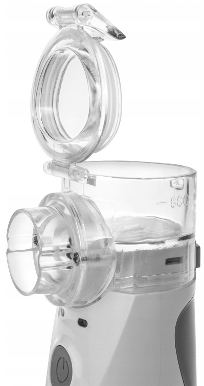 PRZENOŚNY CICHY INHALATOR NEBULIZATOR DLA DZIECI DOROSŁYCH 2 MASKI PROMEDIX