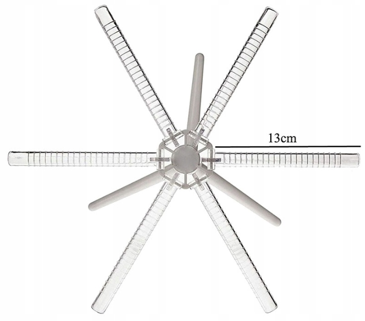 Duży Stojak Wieszak Suszarka Na Makaron 30cm