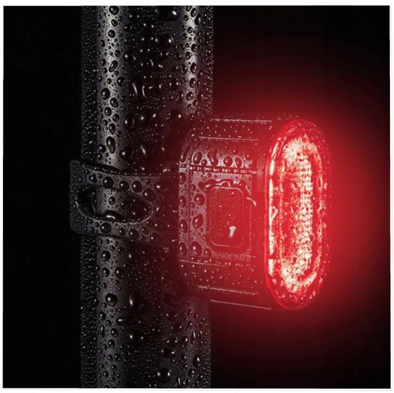 LAMPKA ROWEROWA PRZÓD I TYŁ NA KIEROWNICĘ MOCNA LED USB ŚWIATŁO AKUMULATOR