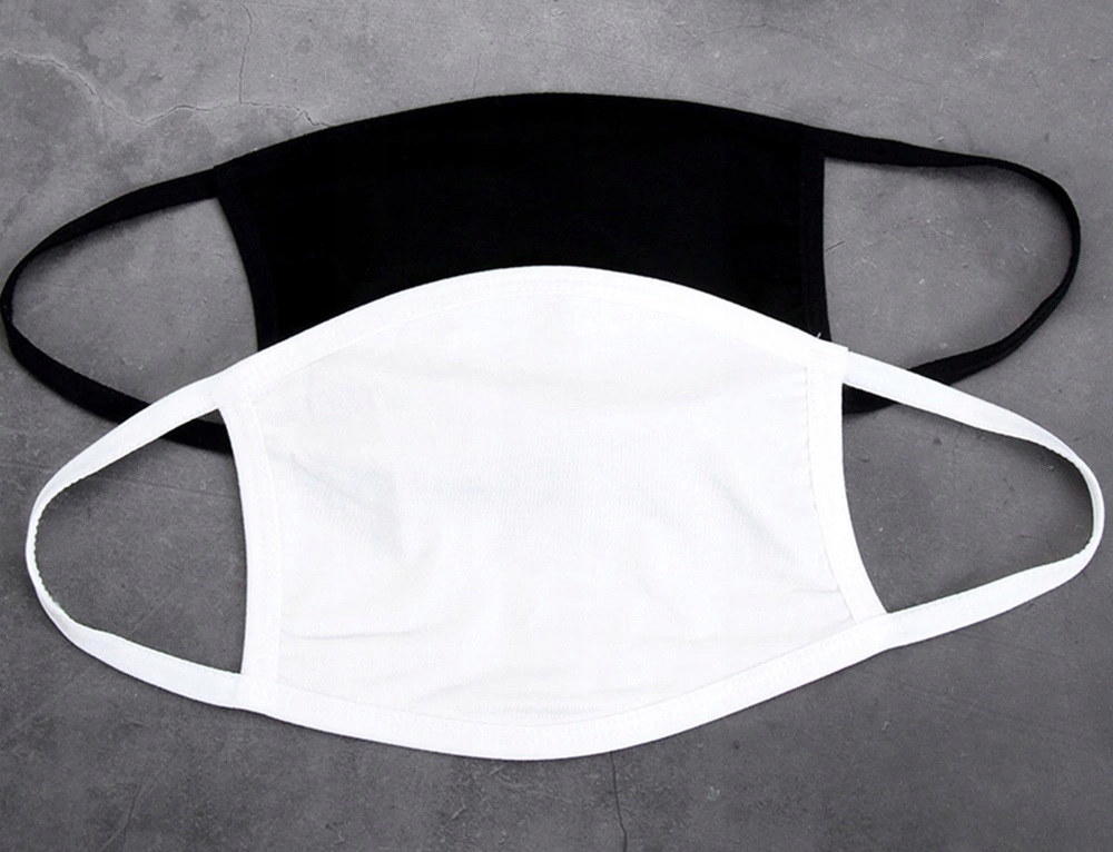 Opaska Bawełniana Maska Biała