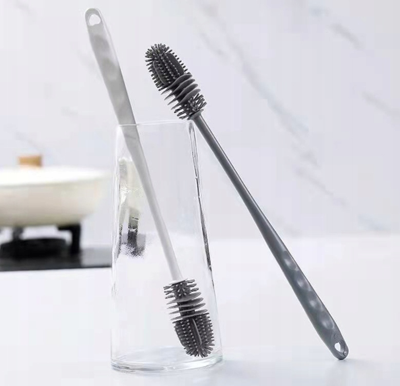 SILIKONOWA SZCZOTKA MYJKA MYCIA SZKLANEK BUTELEK