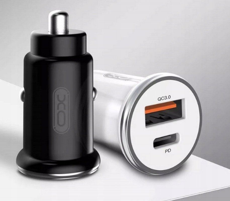 XO Ładowarka samochodowa XO-CC25 Czarna