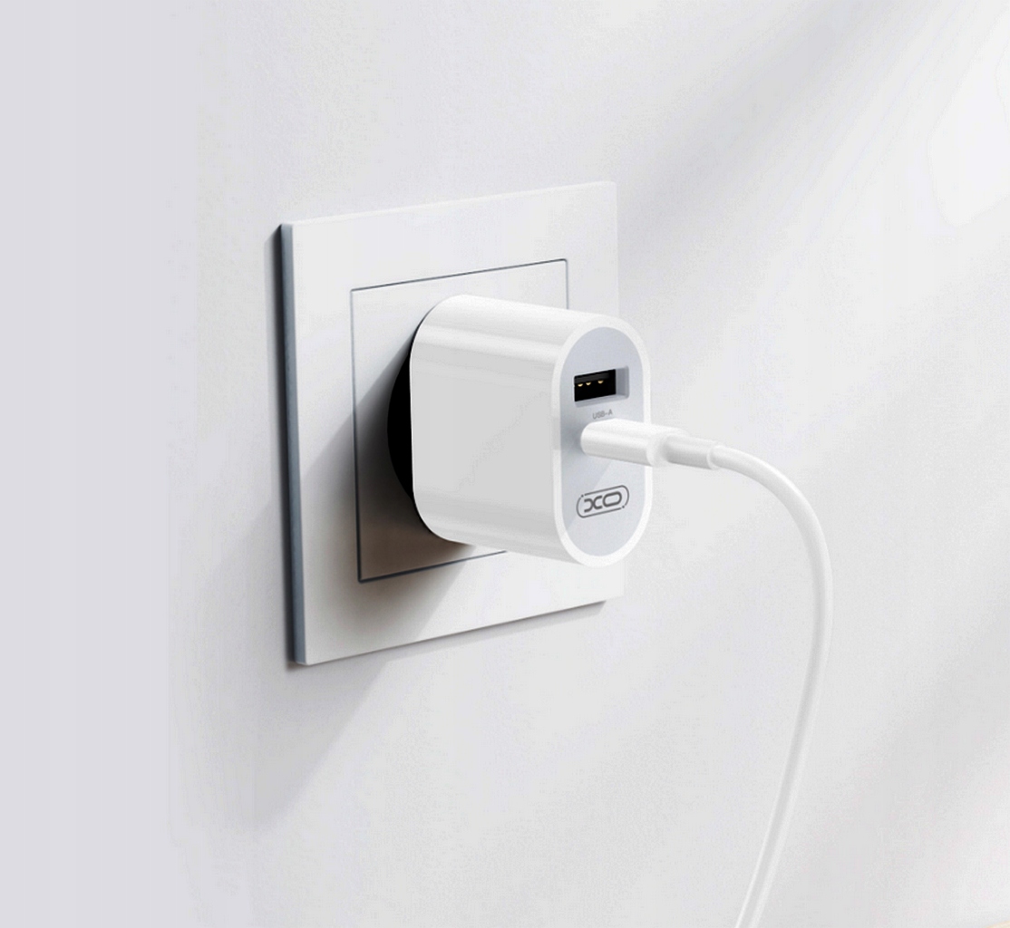 Ładowarka Sieciowa USB + USB TYP C XO L97 Kabel