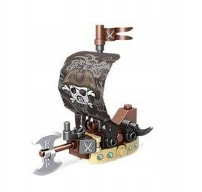 Klocki Zestaw w Kuli Statek Piracki