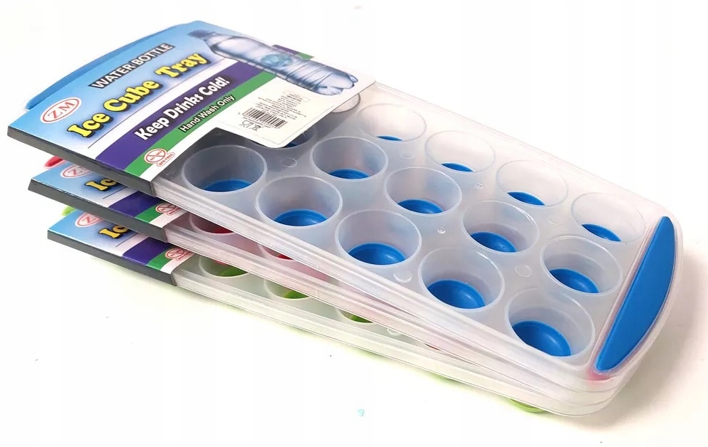 Silikonowa Foremka Forma Do Kostek Lodu Kostkarka Wielokrotnego Użytku XL