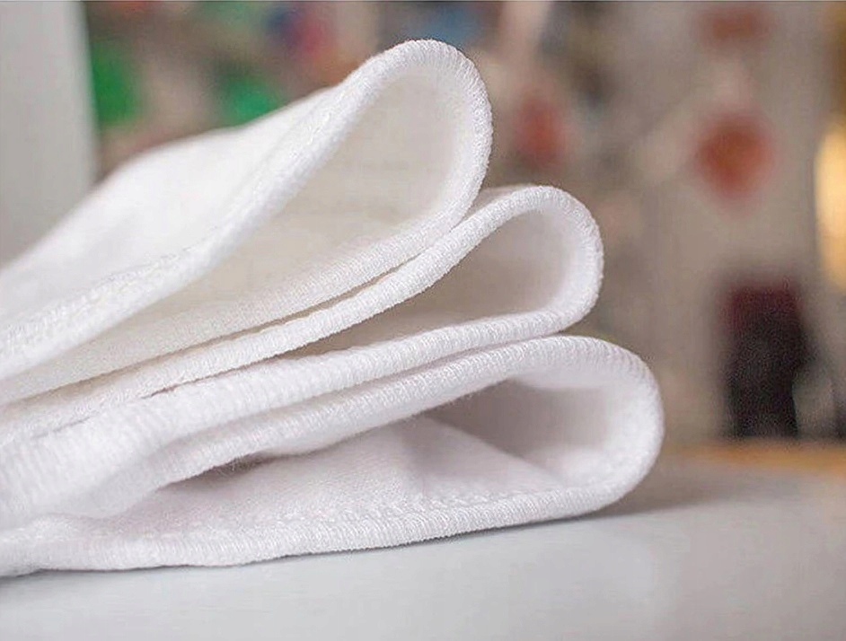 Opaska Bawełniana Maska Biała