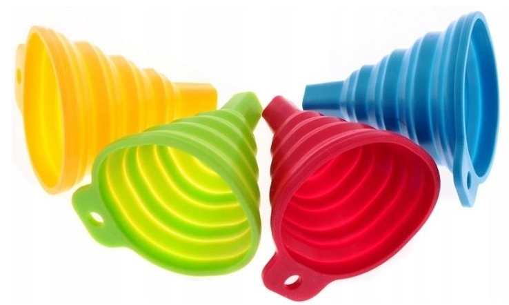 SILIKONOWY LEJEK KUCHENNY SKŁADANY HARMONIJKA OLEJ