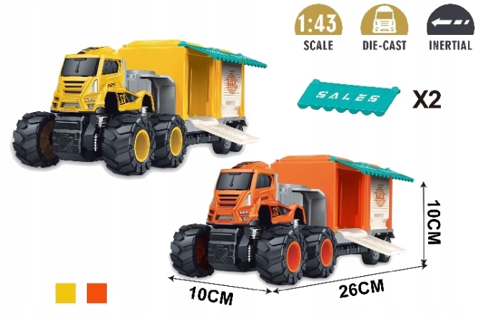 Autko Auto Samochód Dla Dzieci Duża Ciężarówka Z Napędem Sklep Prezent