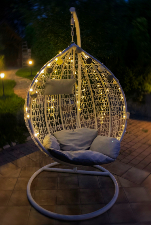 LAMPKI DRUCIKI 100 LED NA BATERIE BIAŁE CIEPŁE 10M