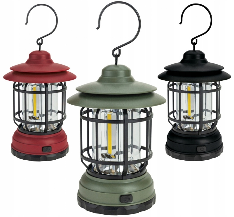 Lampa Akumulatorowa Latarnia Kempingowa LED USB-C