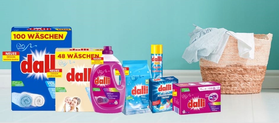 żel do prania dalli 2,75l sensitive detergent