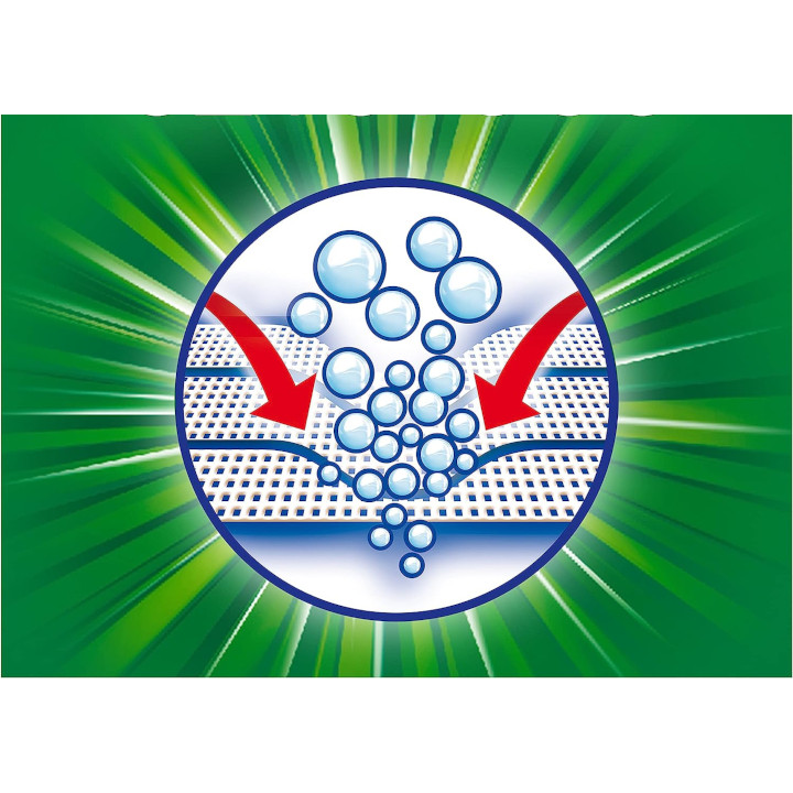 ariel 4,4kg mountain spring box 80 prań proszek do prania