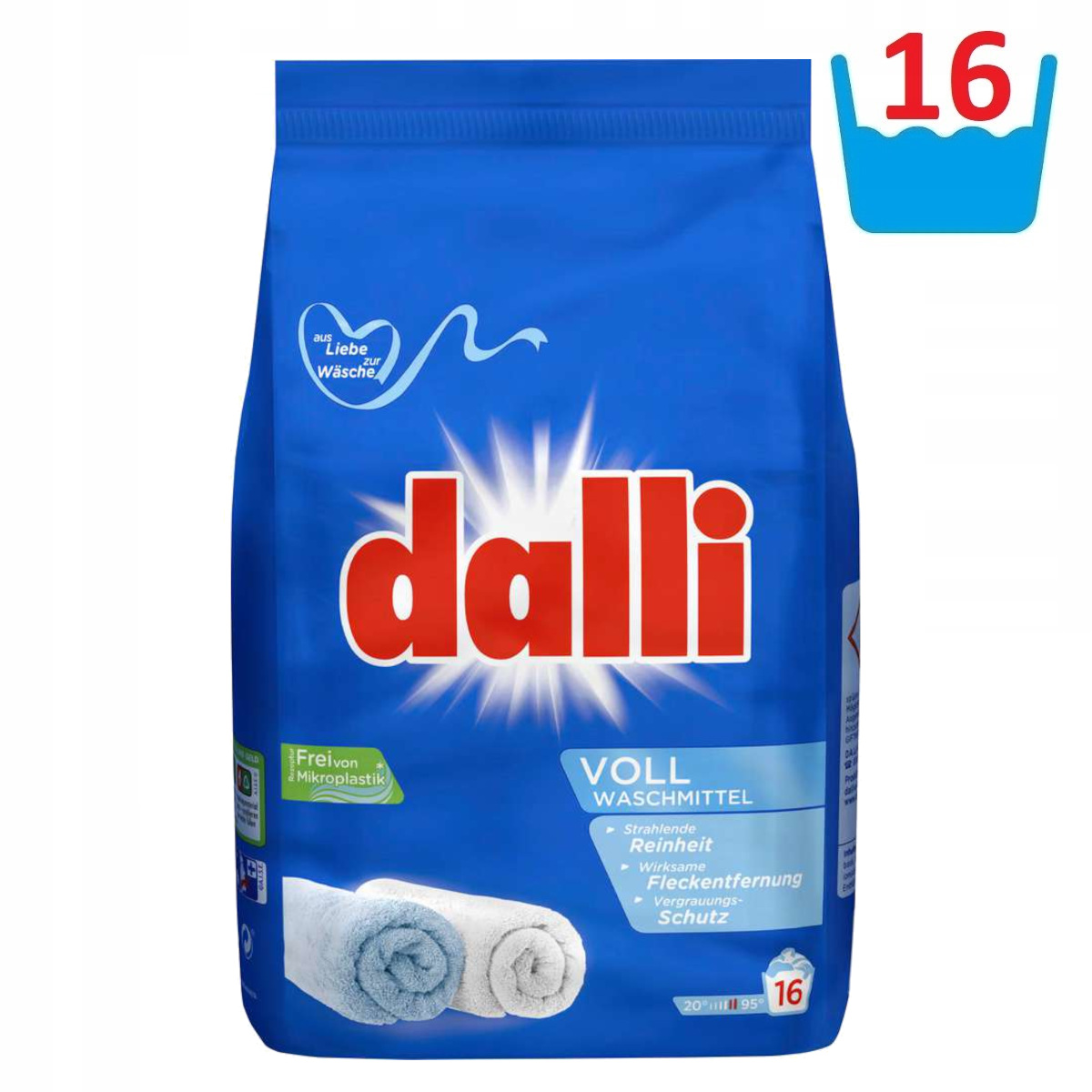 proszek do prania dalli active plus 1,04kg 16 prań