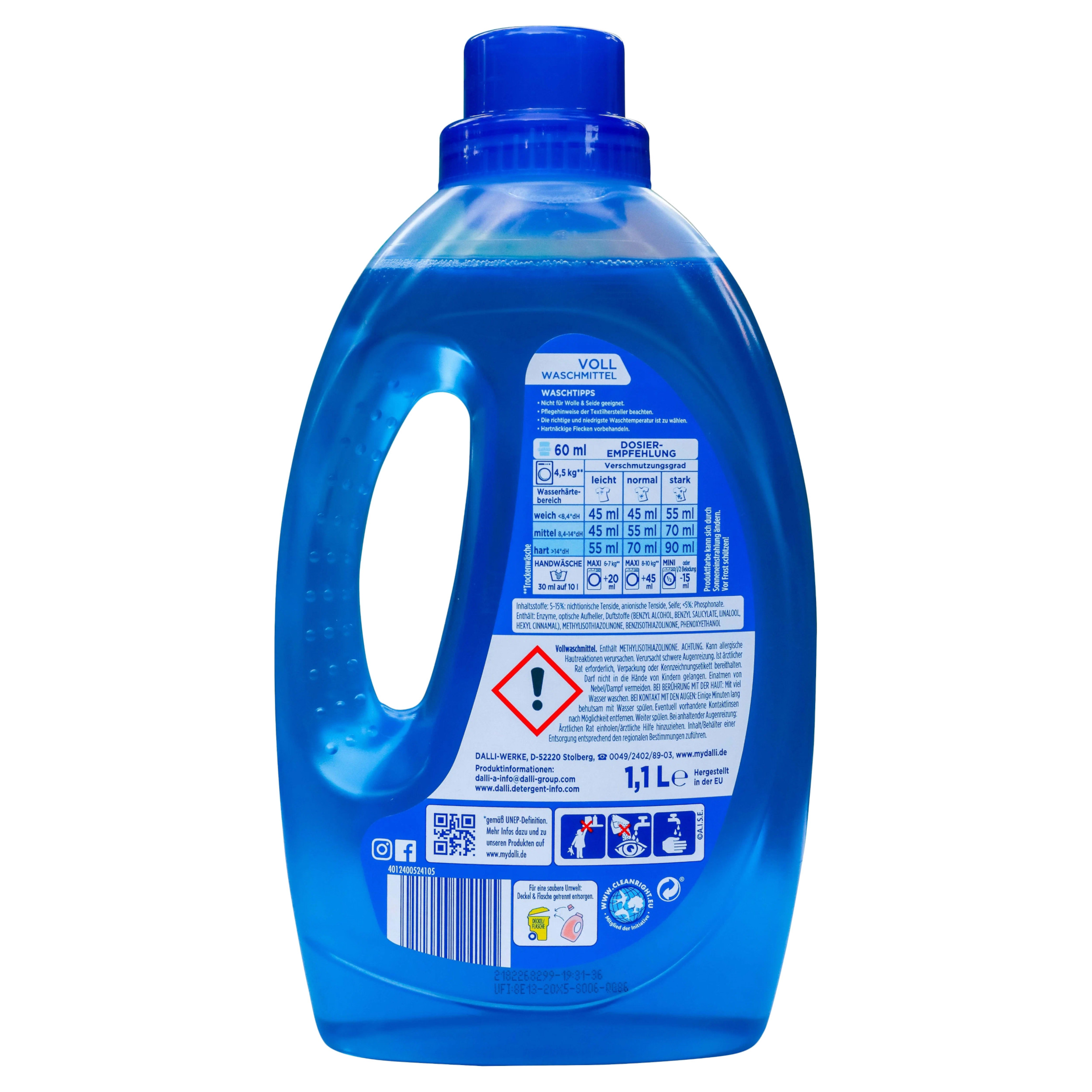 żel do prania dalli activ 20 prań 1,1 l