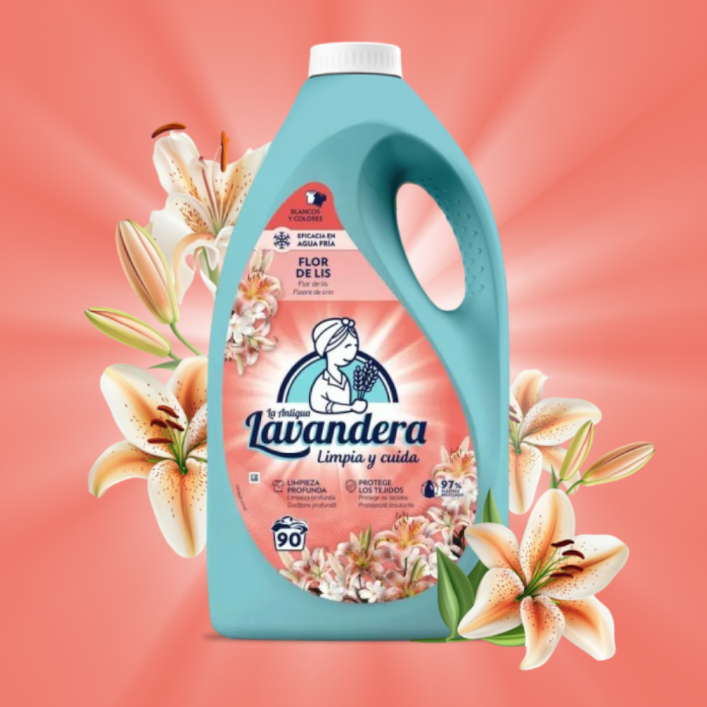 żel do prania lavandera flor de lis lilia 4,5l