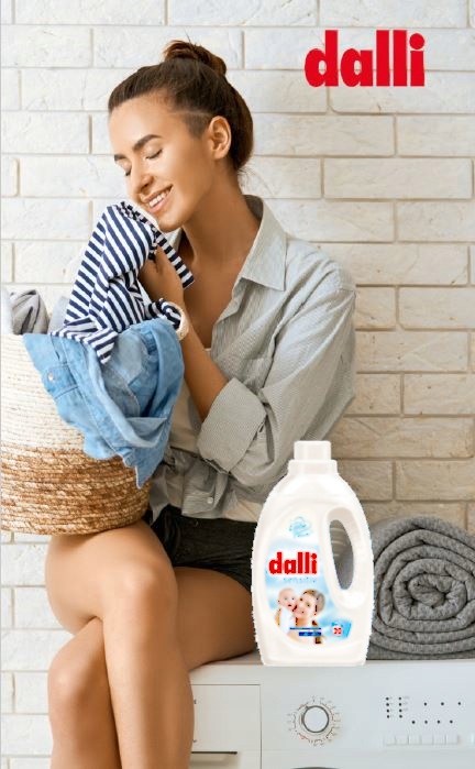 żel do prania dalli 2,75l sensitive detergent
