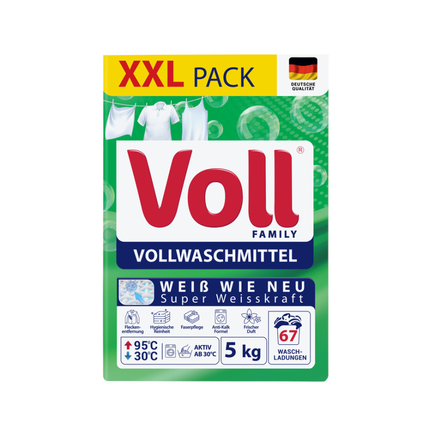 proszek do prania voll white 67 prań 5 kg