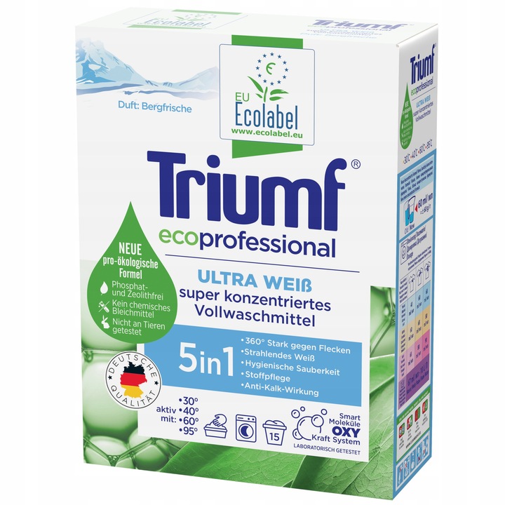 proszek do prania triumf white 15 prań 900 g